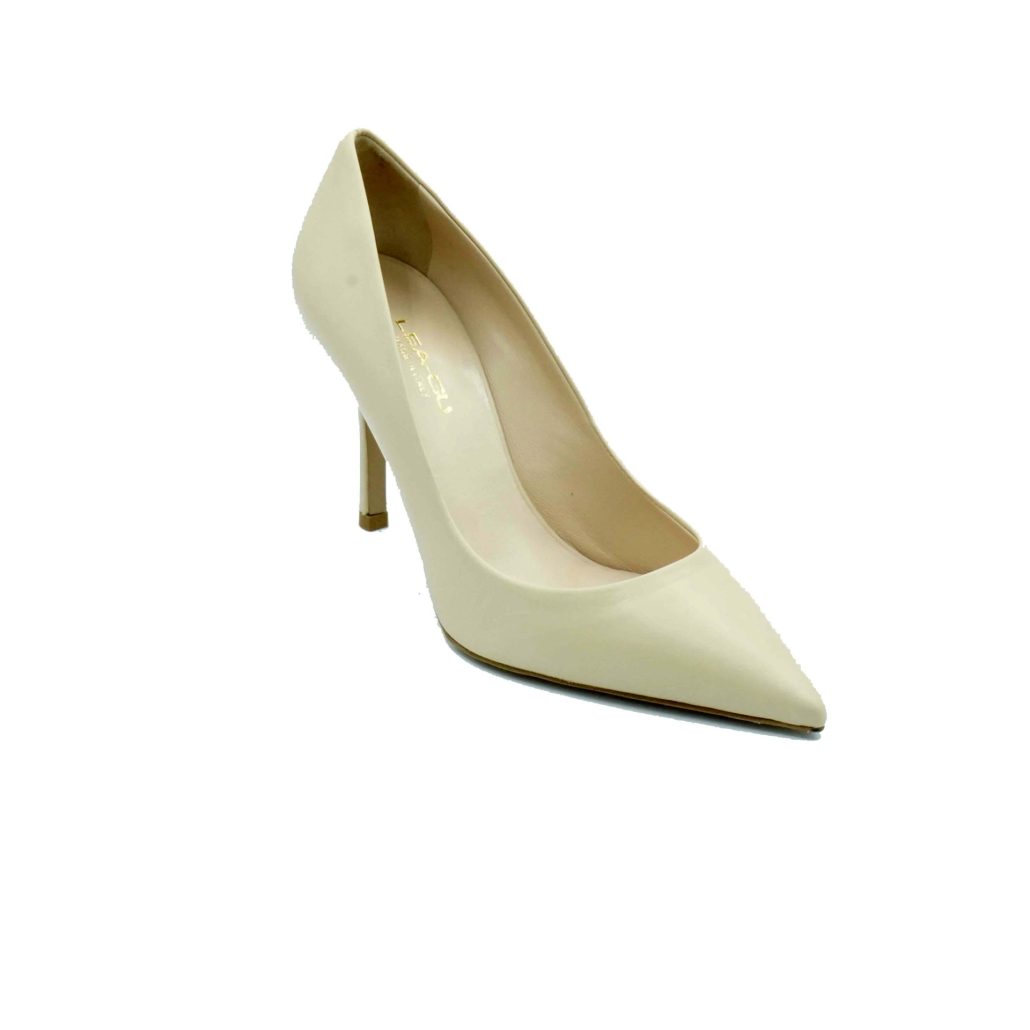 Lea Gu scarpa con tacco in nappa, tacco 85mm Vendita Economica