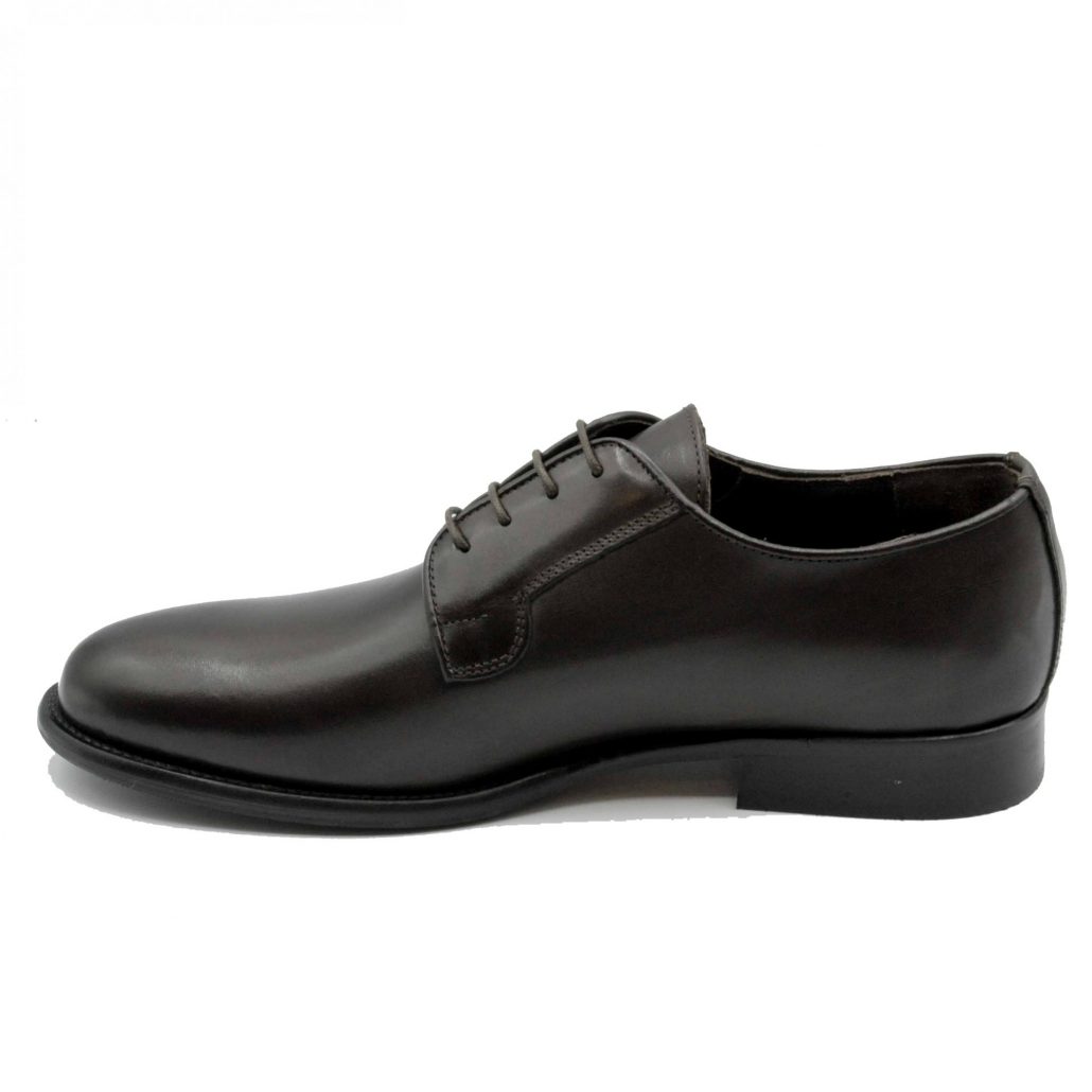 Lea Gu scarpa in nappa, allacciatura frontale, tacco 25 mm Negozio