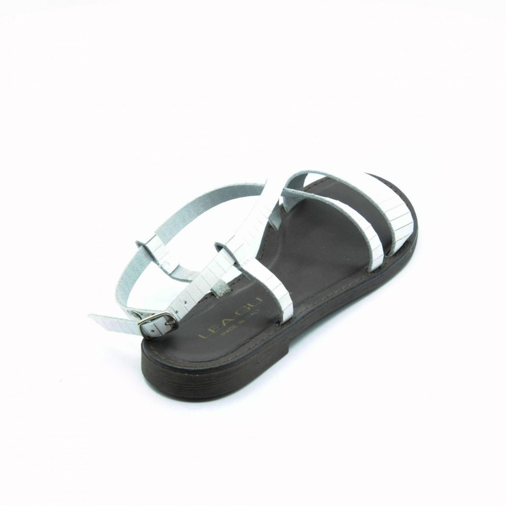 Lea Gu sandalo in nappa, fascia frontale, tacco 15 mm Qualità