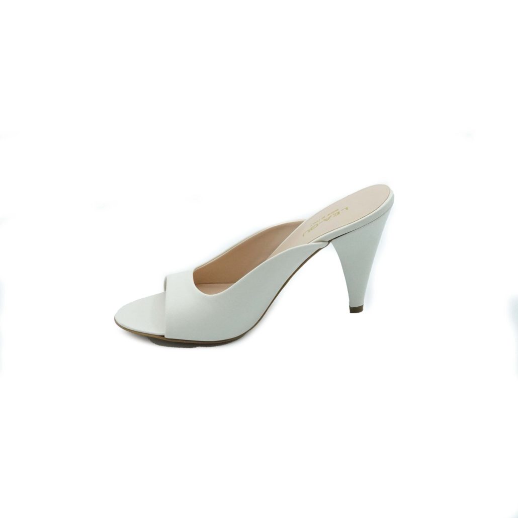 Lea Gu sandalo in nappa, fascia frontale, tacco 85mm Promozione