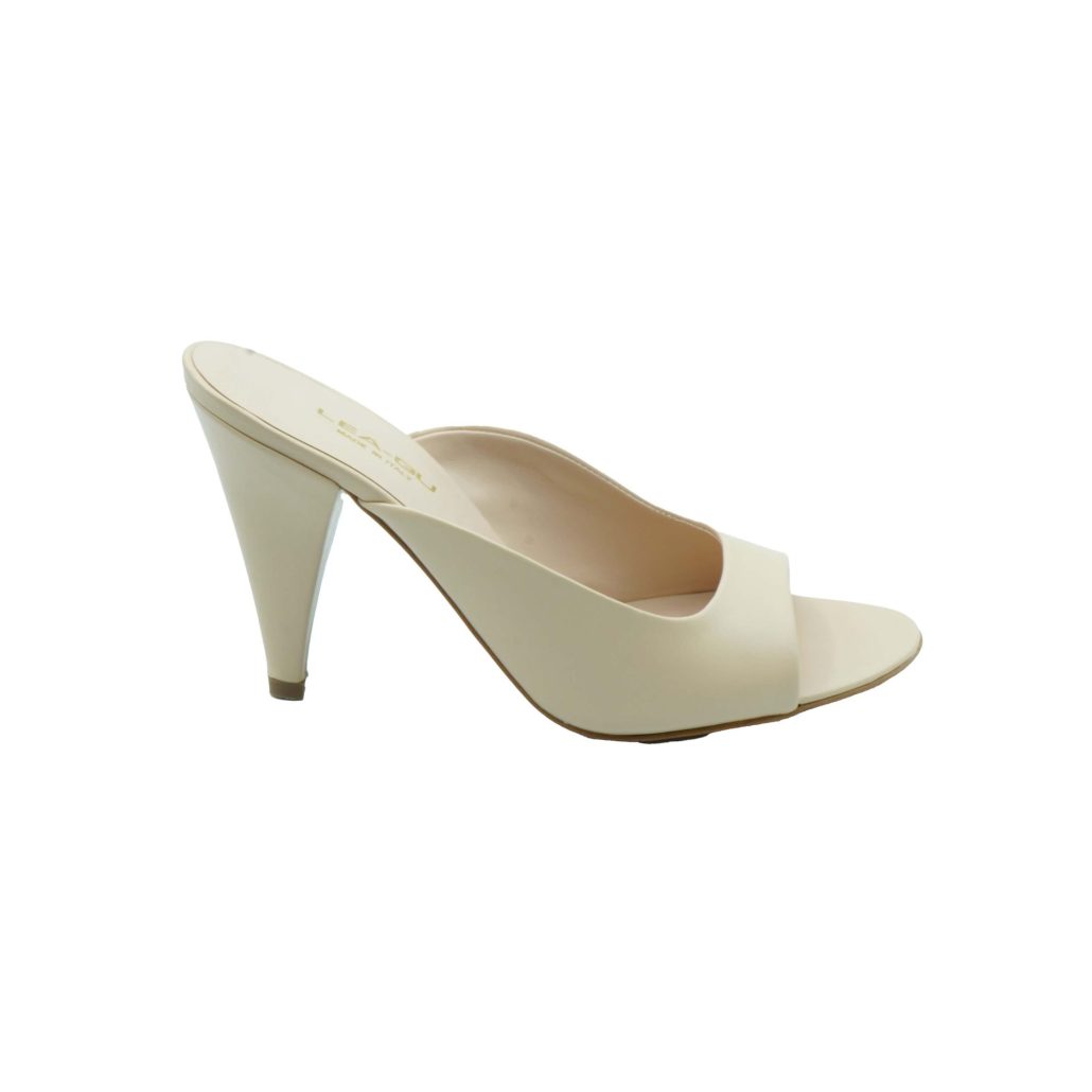 Lea Gu sandalo in nappa, fascia frontale, tacco 85mm Promozione