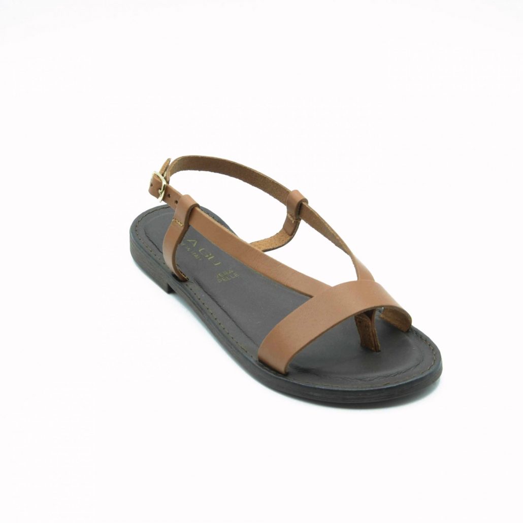 Lea Gu sandalo in nappa, infradito , tacco 15 mm Acquista Ora