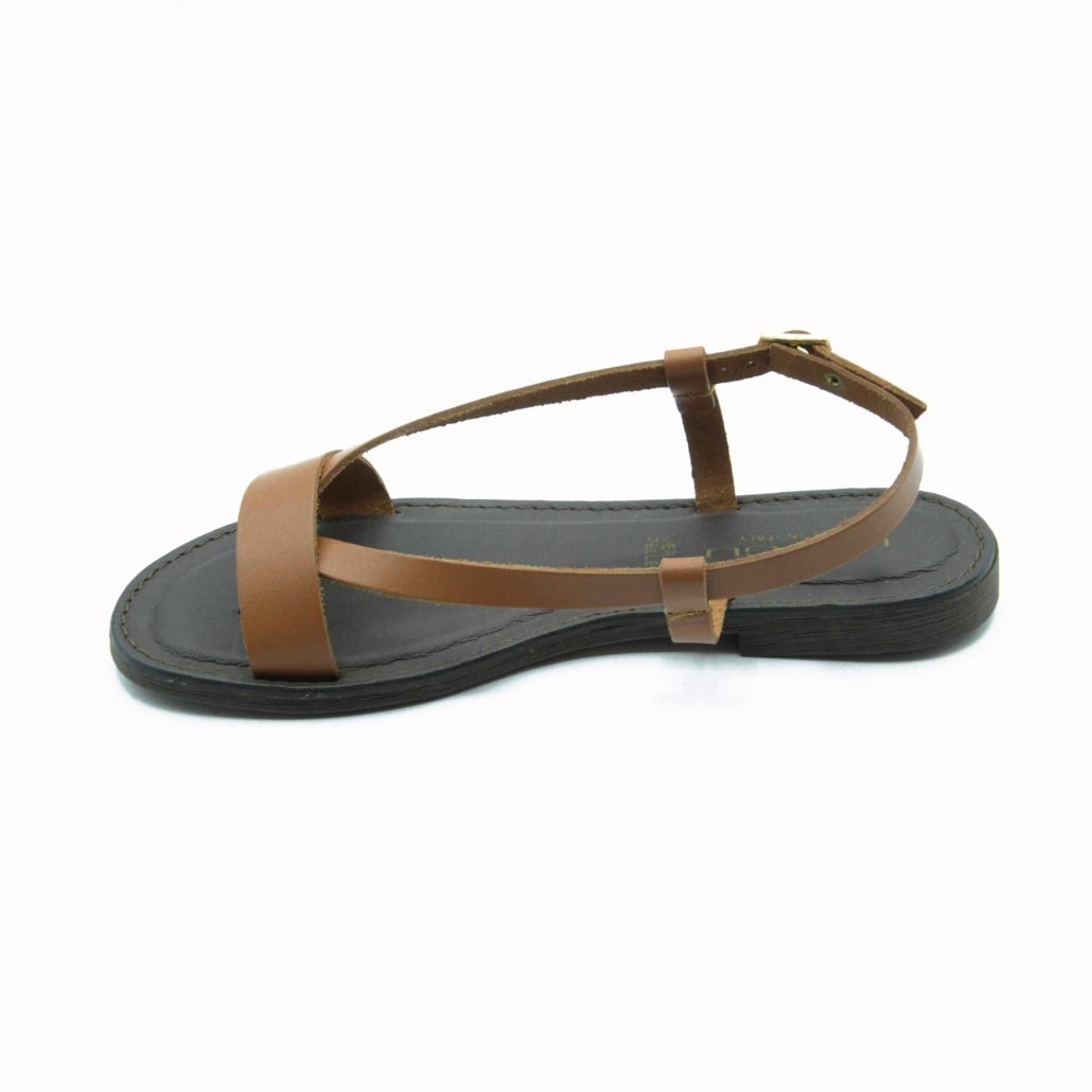 Lea Gu sandalo in nappa, infradito , tacco 15 mm Acquista Ora
