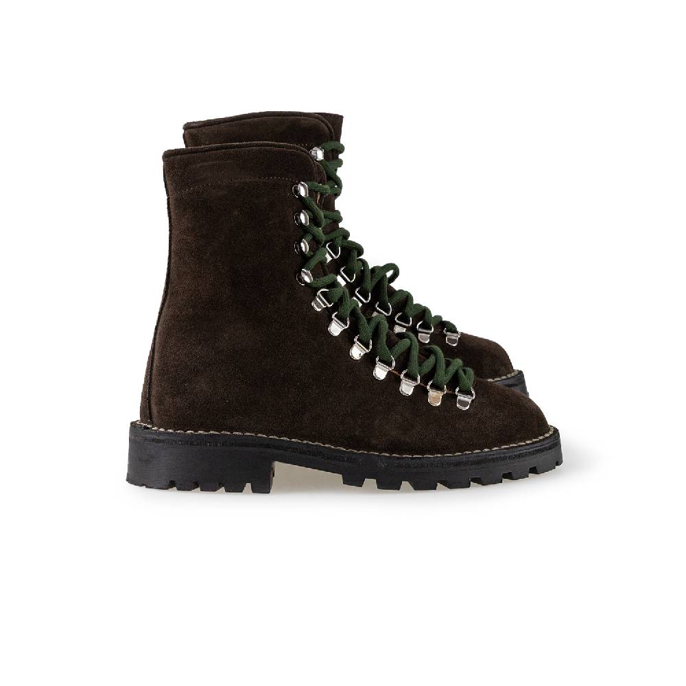 Lerews Track 4 Ltd Suede Roccia Testa Di Moro