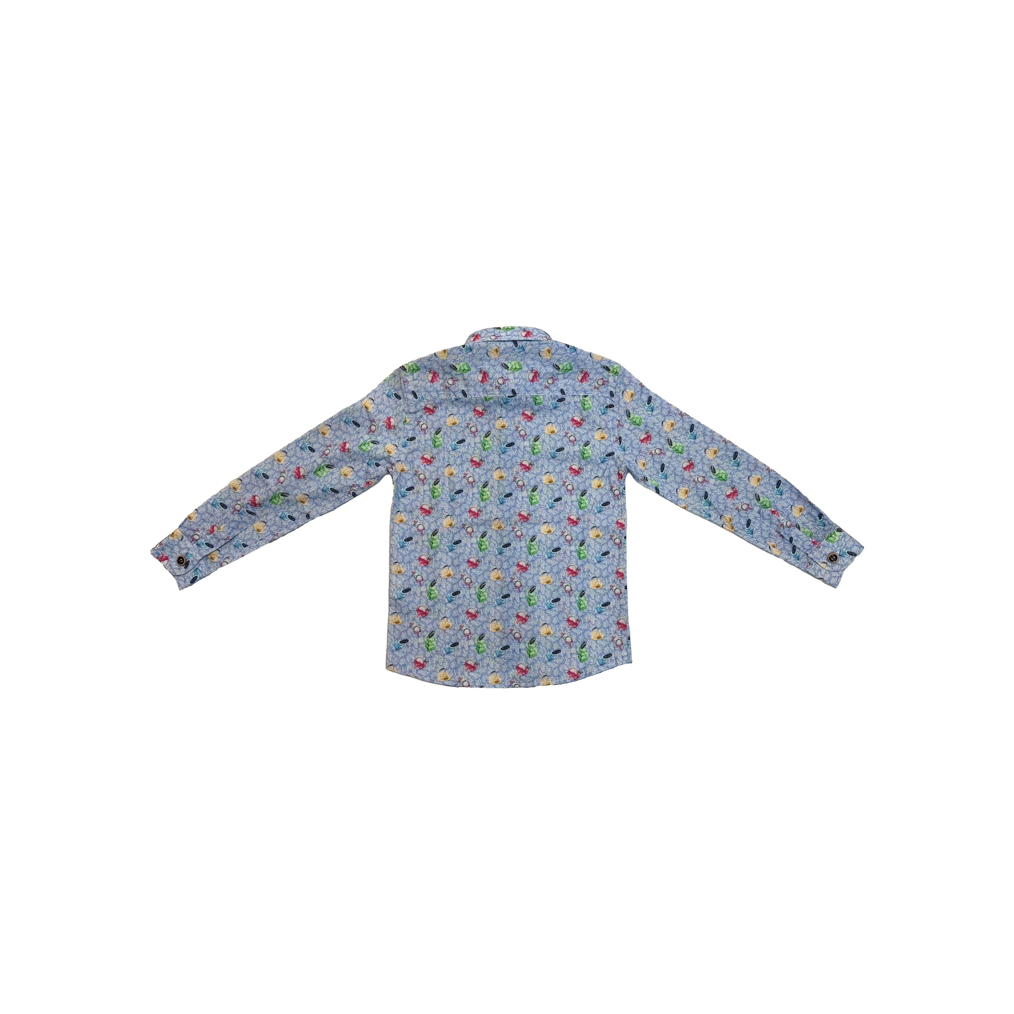 Neill Katter Camicia Tela Astratta Sottocosto