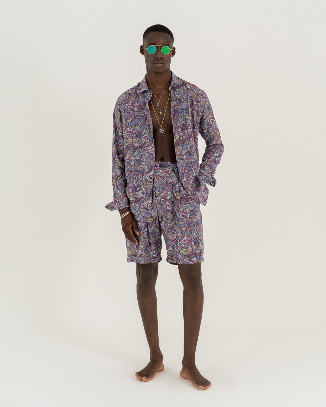 Neill Katter Camicia Bandana Royale Soddisfazione Garantita