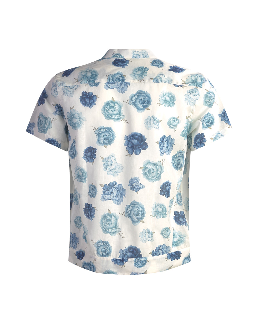 Neill Katter Camicia Blue Roses Qualità Garantita