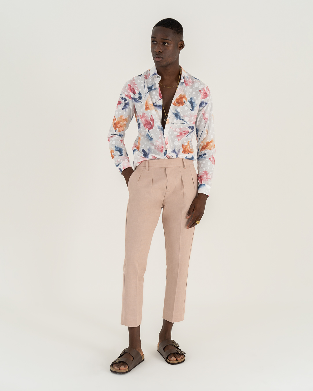 Neill Katter Camicia Paintstrokes Eleganza 2025