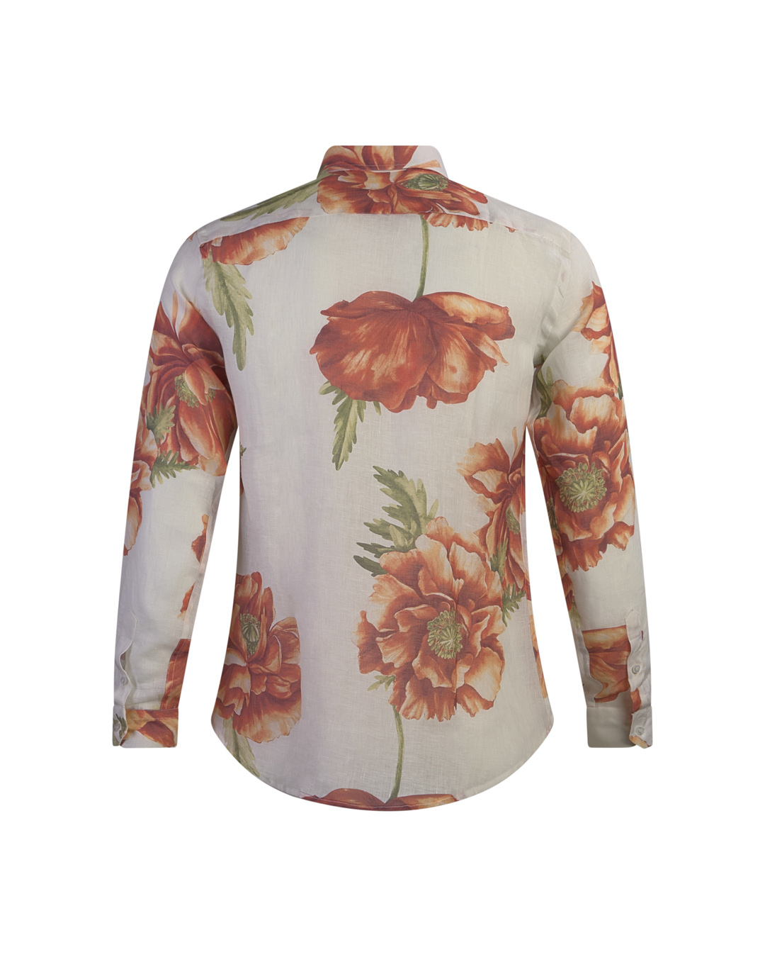 Neill Katter Camicia Rosa Arancio Bruciato In Linea