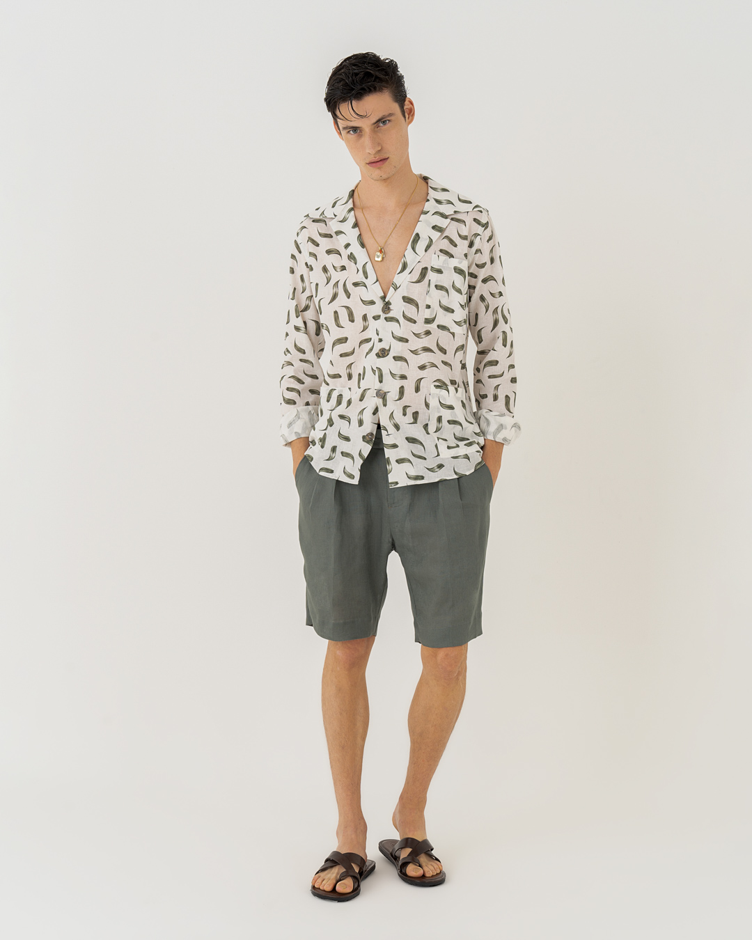 Neill Katter Giacca Camicia Brushstrokes Hotsell