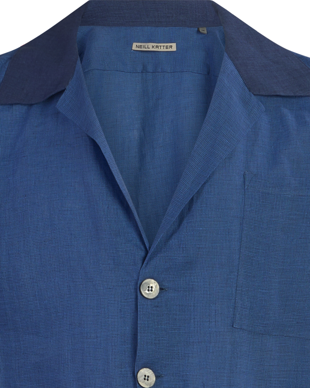Neill Katter Giacca Camicia Eleganza di Lino Vendita Calda