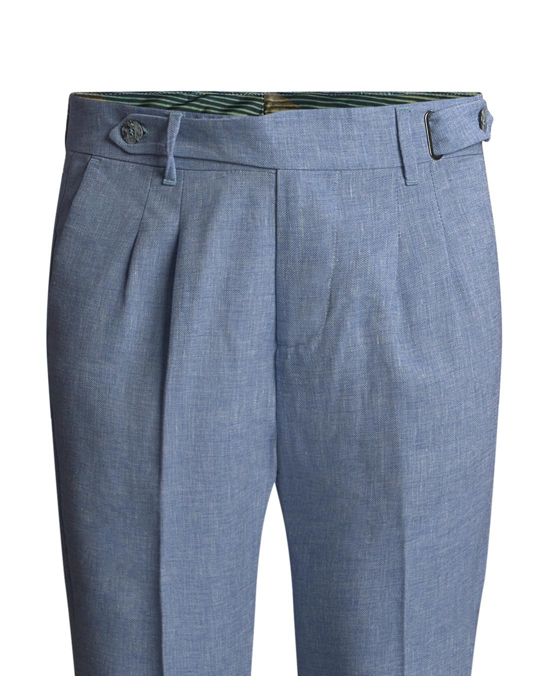 Neill Katter Pantalone Eleganza di Lino In Saldo