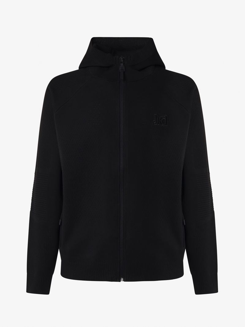 Jaked MAGLIA CAPPUCCIO FULL ZIP SPORT COSY Qualità Garantita