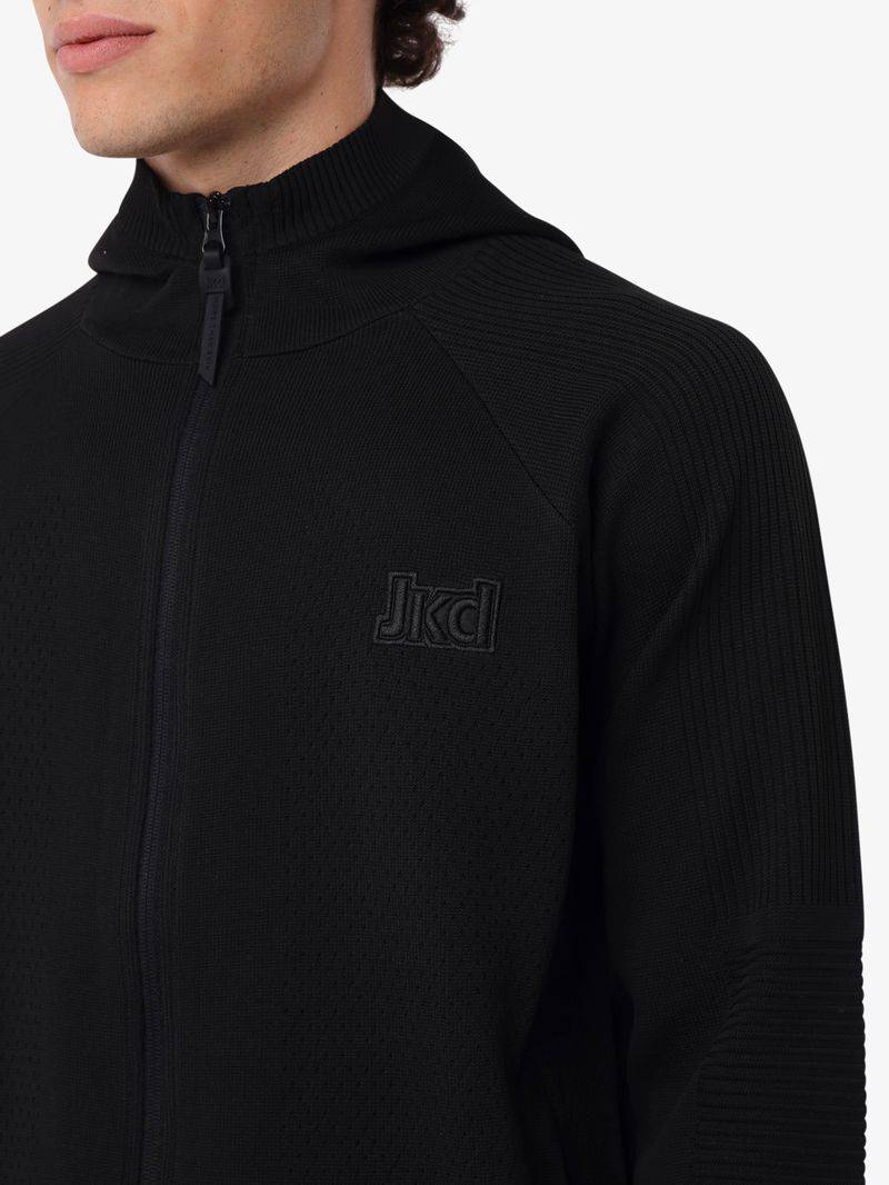 Jaked MAGLIA CAPPUCCIO FULL ZIP SPORT COSY Promozione Limitata