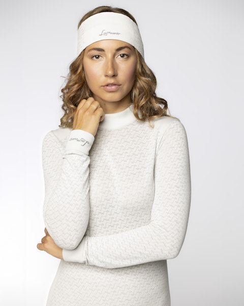 Lamunt ALICE BASELAYER MAGLIA IN CASHMERE MANICHE LUNGHE Nuova