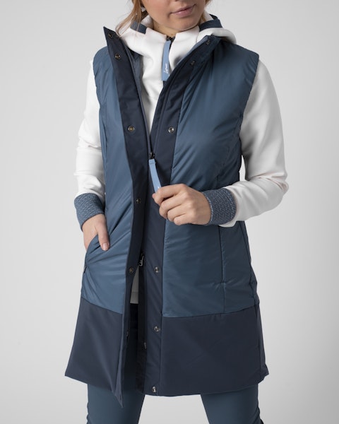 Lamunt ELENA GILET LUNGO IN CASHMERE Offerta per la Festa della Mamma