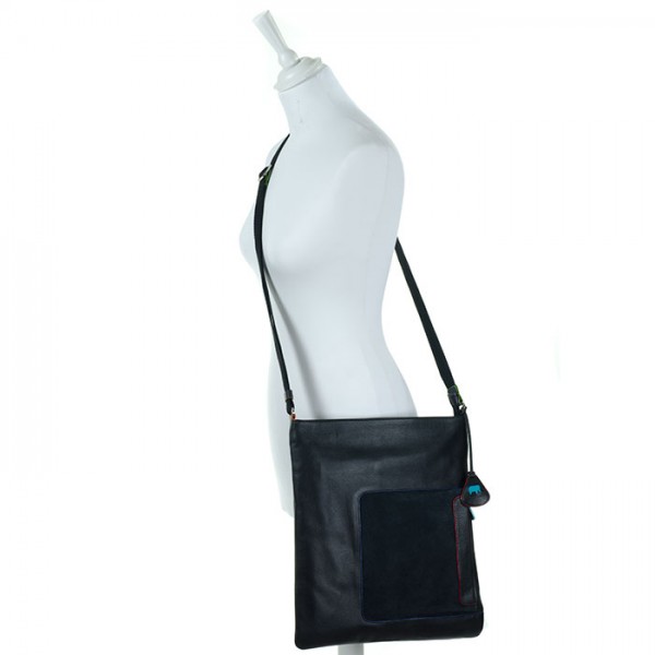 Mywalit Borsa a tracolla Havana grande Black Pace Sottocosto