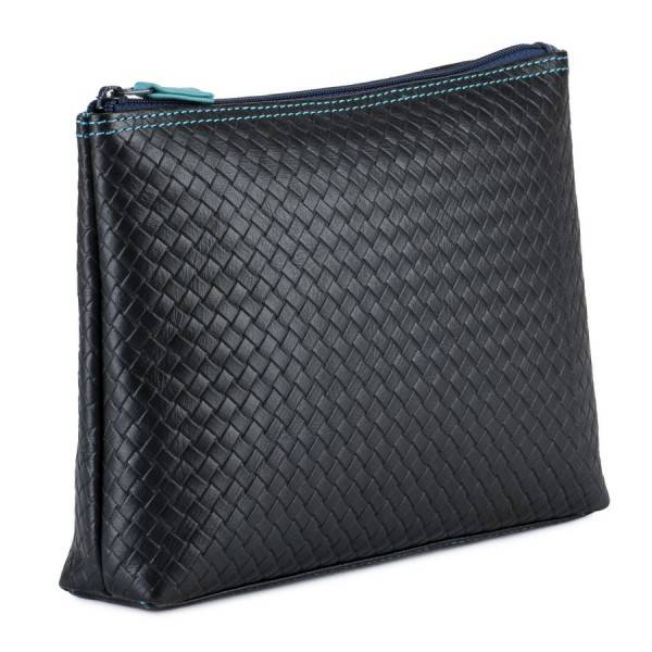 Mywalit Make-Up Case Grande Linea Embossed Nappa Black Pace 2025