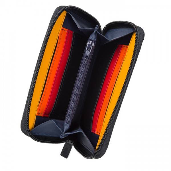 Mywalit Portafoglio con zip Collezione Elefante Black Pace Moda