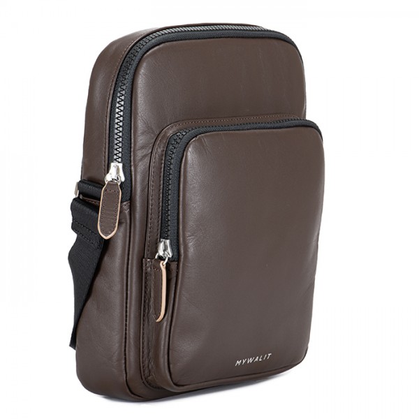 Mywalit Borsa a tracolla Firenze Marrone Qualità