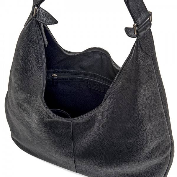 Mywalit Borsa a spalla Bergamo grande Nero Sottocosto
