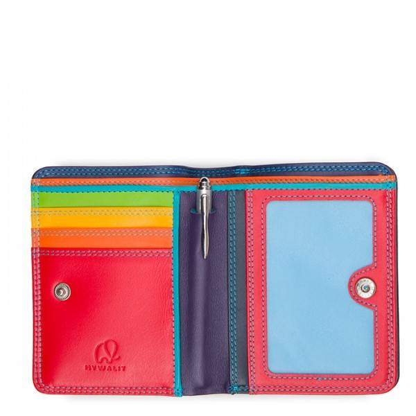 Mywalit Portafoglio con zip medio Black Pace Offerta