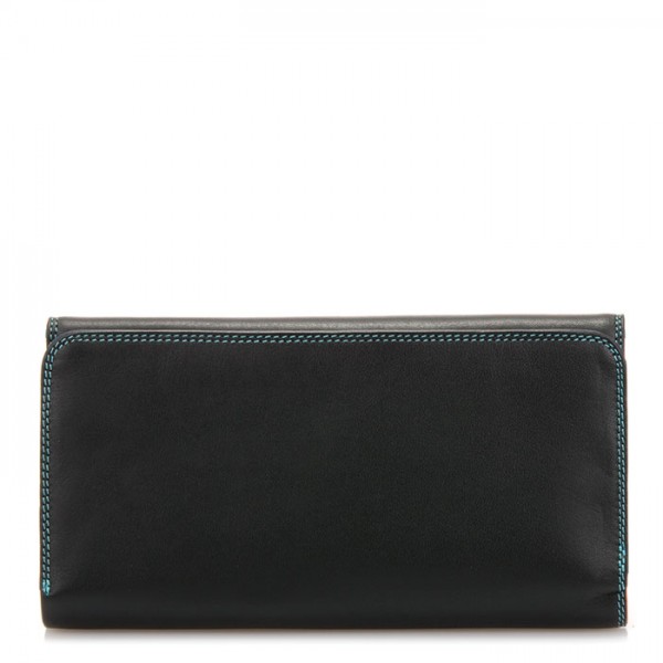 Mywalit Portafoglio a tre ante con zip Black Pace Latest fashion