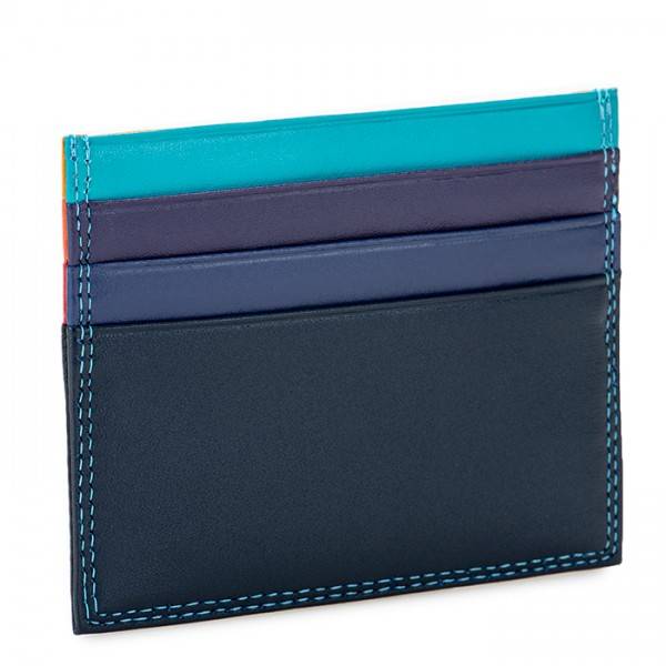 Mywalit Porta carte di credito doppio con tecnologia RFID Nappa Black Pace Offerte
