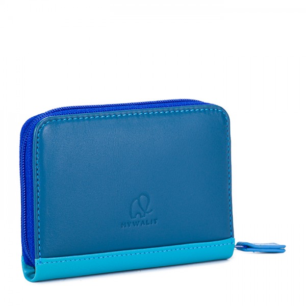 Mywalit Porta carte di credito con zip Seascape Vendita