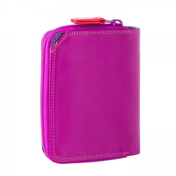 Mywalit Portafoglio con zip piccolo Sangria Multi Nuovo