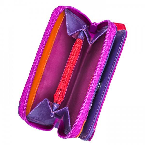 Mywalit Portafoglio con zip piccolo Sangria Multi Nuovo