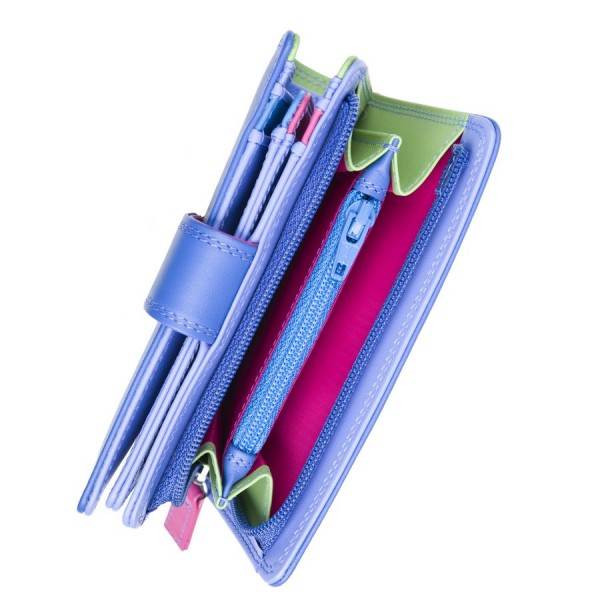 Mywalit Portafoglio con bottone a pressione medio Viola Offerta Giorno del Papà