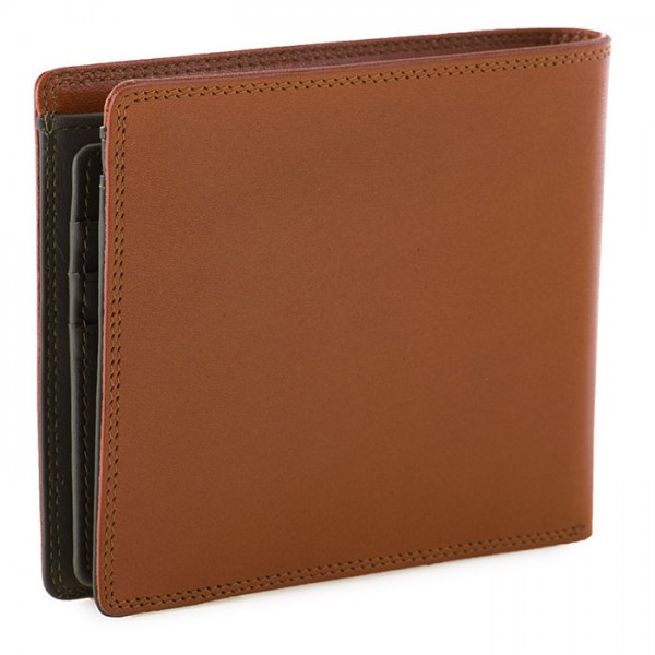 Mywalit Portafoglio da uomo grande con lente e protezione RFID Marrone-Oliva Lightning offer