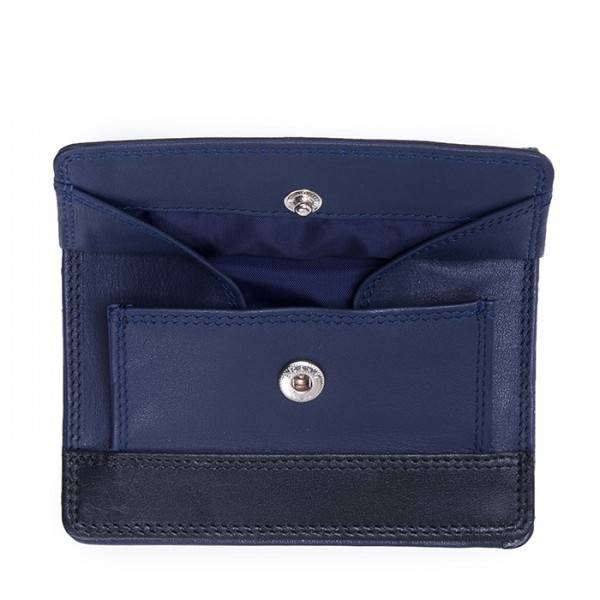 Mywalit Portamonete a vassoio Nero-Blu Bestseller