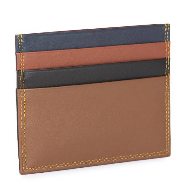 Mywalit Porta carte di credito doppio con tecnologia RFID Nappa Bosco Prezzo basso