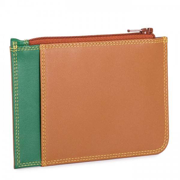 Mywalit Porta carte di credito slim con portamonete Bosco Ritorno libero