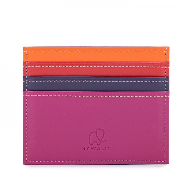 Mywalit Porta carte di credito con doppia funzione Sangria Multi Fino al 50% di sconto
