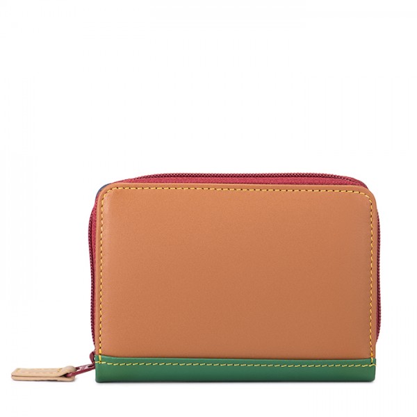 Mywalit Porta carte di credito con zip Bosco