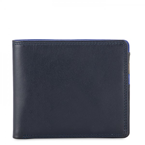Mywalit Portafoglio da uomo standard E/W con tecnologia RFID Nappa Midnight