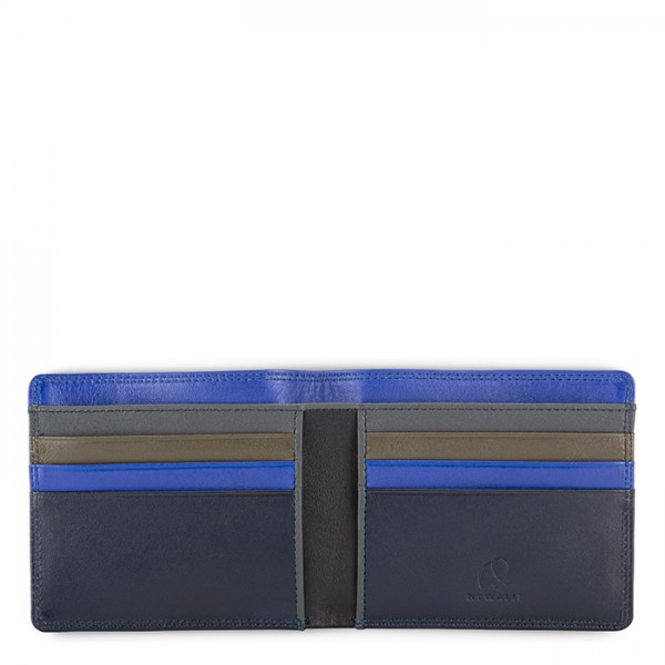 Mywalit Portafoglio da uomo standard E/W con tecnologia RFID Nappa Midnight Esporta salva