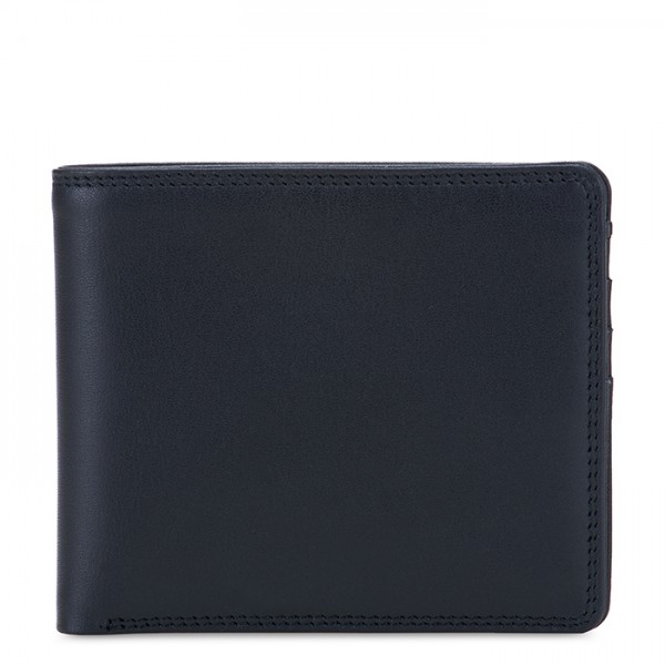 Mywalit Portafoglio da uomo standard E/W con tecnologia RFID Nappa Nero