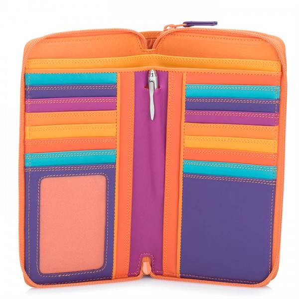 Mywalit Portafoglio con doppia zip grande Copacabana Presa