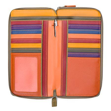 Mywalit Portafoglio con doppia zip grande Lucca Economico