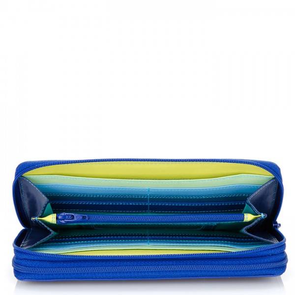 Mywalit Portafoglio con doppia zip grande Seascape In Vendita