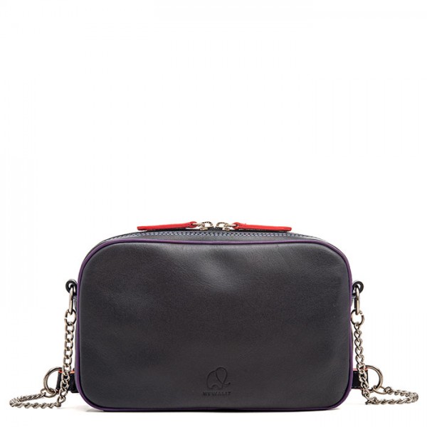 Mywalit Borsa a Tracolla in Pelle Piccola Black Pace Vendite Flash