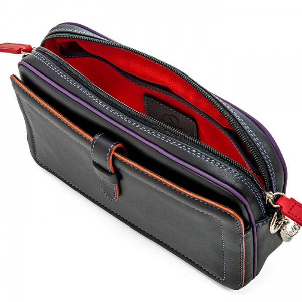 Mywalit Borsa a Tracolla in Pelle Piccola Black Pace Vendite Flash