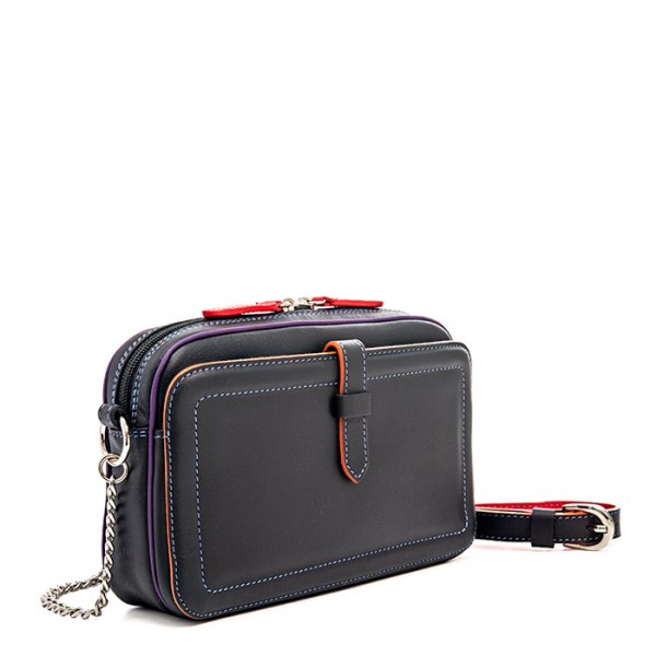 Mywalit Borsa a Tracolla in Pelle Piccola Black Pace Vendite Flash