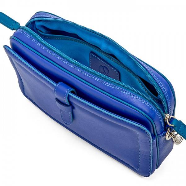 Mywalit Borsa a Tracolla in Pelle Piccola Seascape In Saldo