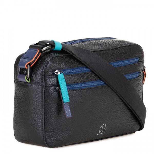 Mywalit Borsa a tracolla piccola Versilia Black Pace Nuovo