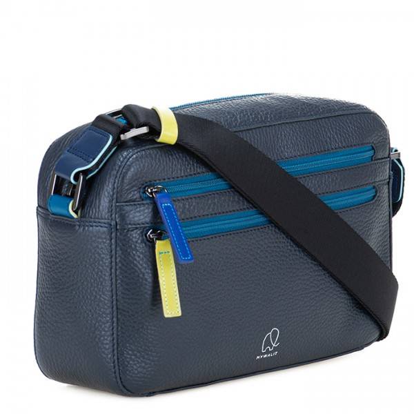 Mywalit Borsa a tracolla piccola Versilia Blu Qualità